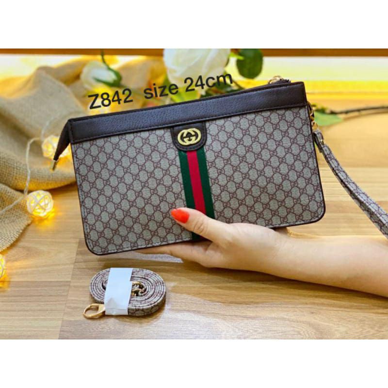 Pouch Handbag/Dompet 3 Ruang Waterproof