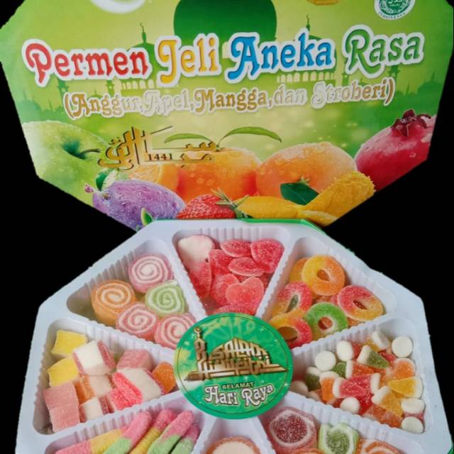Permen jeli aneka rasa Shopee Indonesia