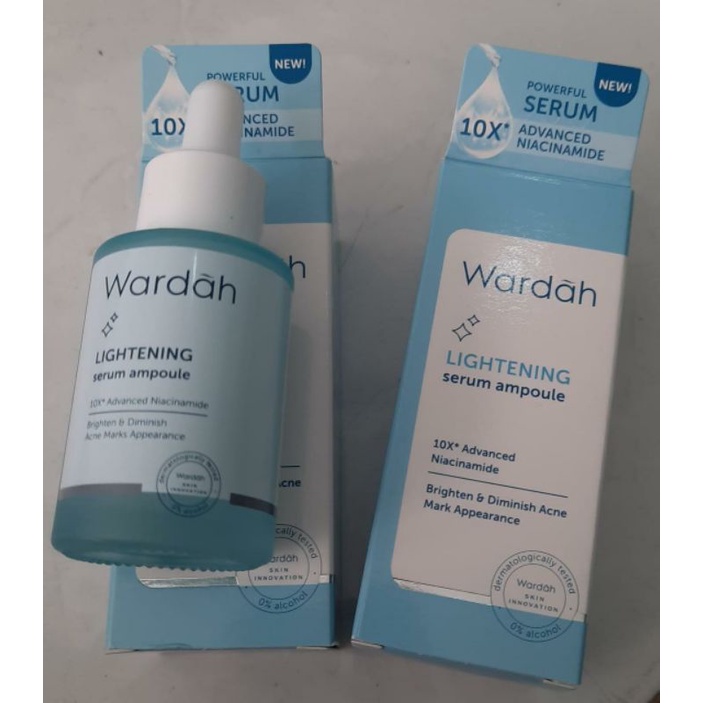 Wardah Lightening Serum Ampoule Terbaru (30ml)