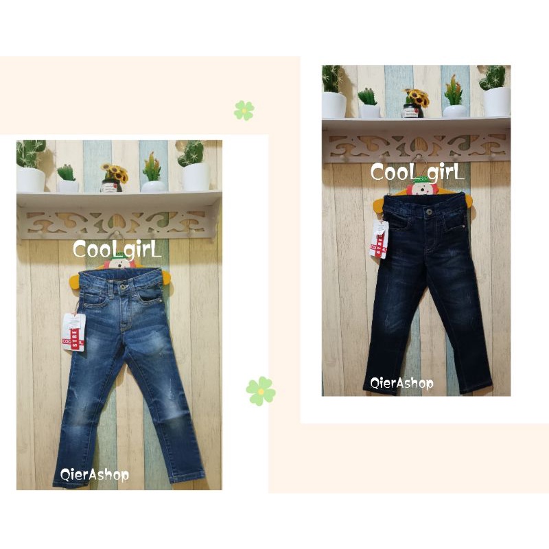 Jeans panjang anak perempuan cool girl/cool kids/cool