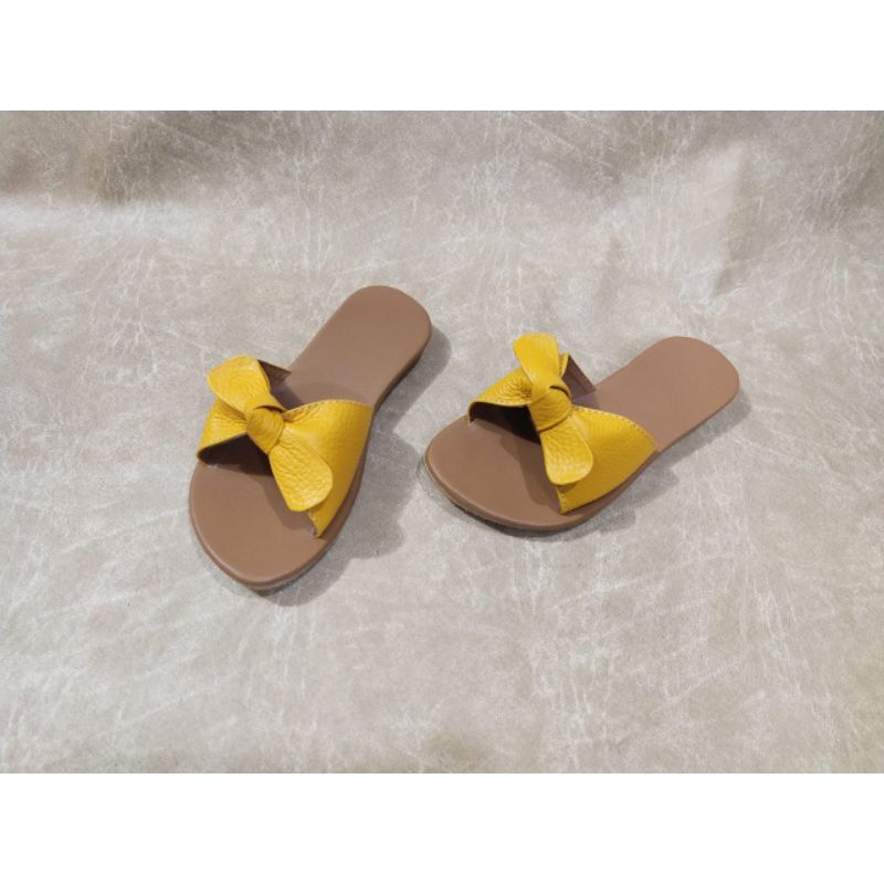 sandal kulit anak wanita | sandal anak | asli kulit garut