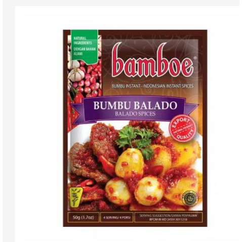 

Bamboe Bumbu Balado 50 gr