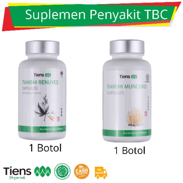 Obat penyakit TBC Alami Halal Terbaik Aman di konsumsi  Tiens muncord anda Tiens Renuves