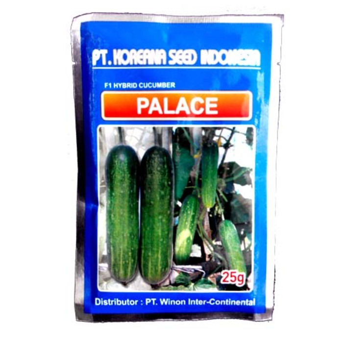 Koreana Seed PALACE F1 Hybrid Cucumber - Benih Mentimun -25 gram