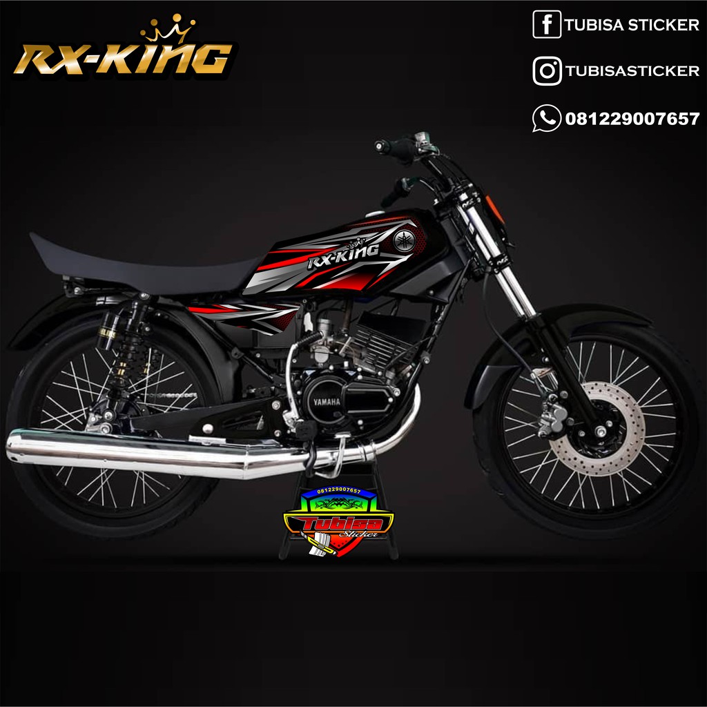 Jual Sticker Striping Variasi Rx King Striping Motor Rx King TBS 006 Indonesia Shopee Indonesia