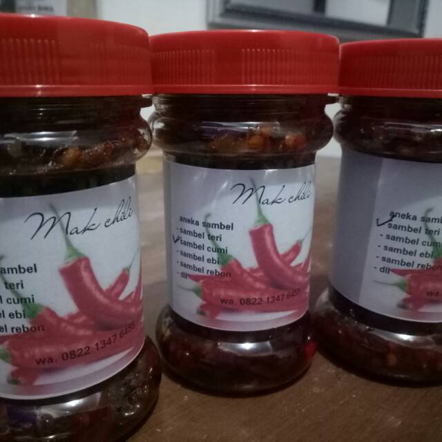 

Sambal mak chili sambal teri