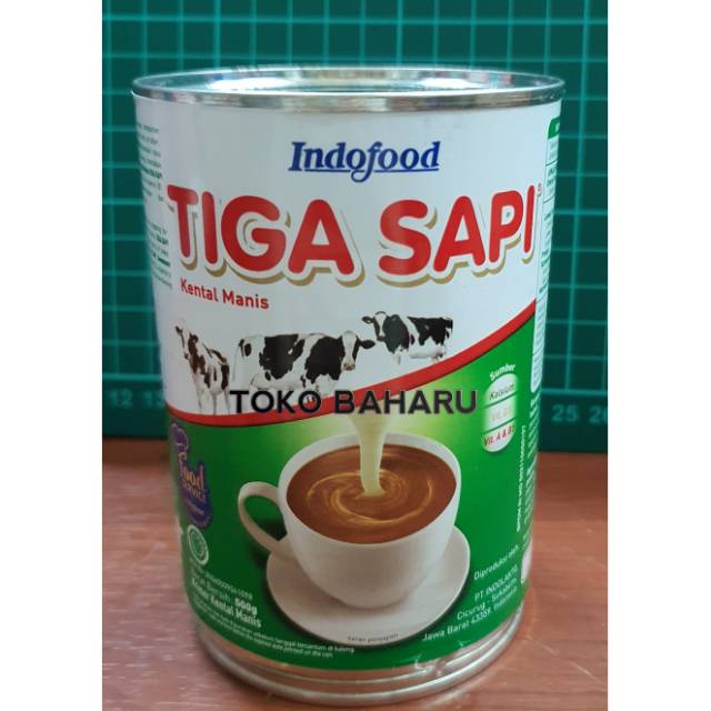 

Krimer Kental Manis Tiga Sapi 500 gr