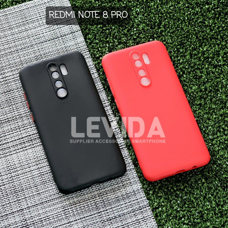 CASE BABY SKIN MACARON + PROTECT CAMERA XIAOMI REDMI NOTE 8 PRO SOFTCASE - FA