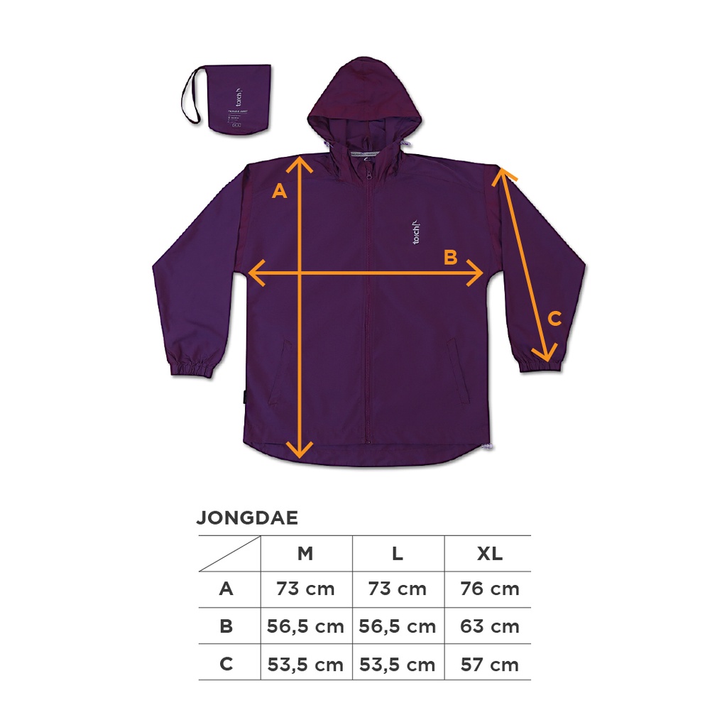 TORCH Depok Packable Jacket / Jaket Lipat - Jongdae