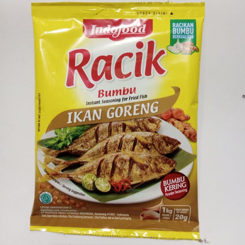 

Racik ikan goreng