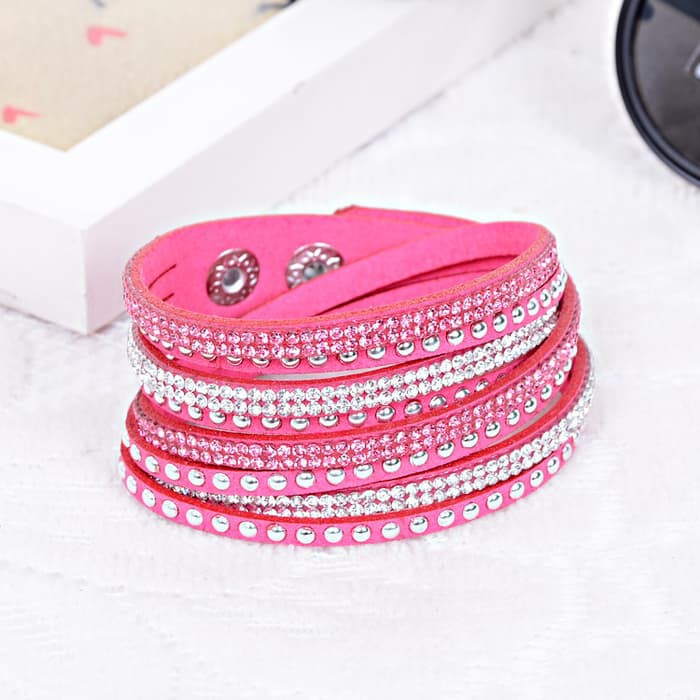 [80gr] LT- GELANG KOREA BRACELET WRAP - AKSESORIS KOREA - KEREN UNIK MURAH