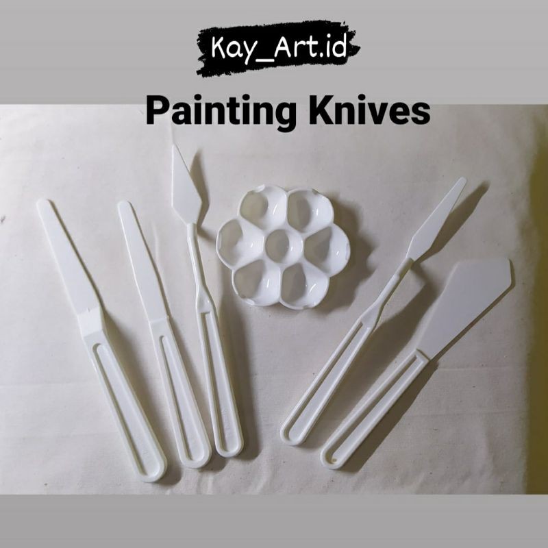 Palet Special Painting Knives Pelet lukis Berbagai Ukuran