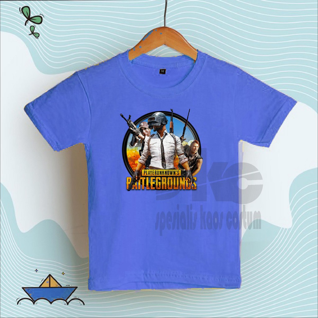 KAOS ANAK MOTIF FREE FIRE BAHAN PREMIUM