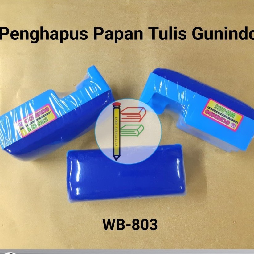 Penghapus Papan Tulis Eraser Whiteboard Glassboard Gunindo WB-803