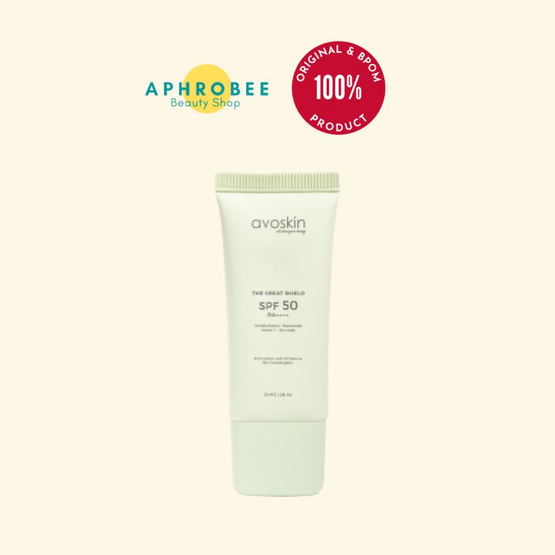AVOSKIN THE GREAT SHIELD SUNSCREEN SPF 50PA++++. (30ml)