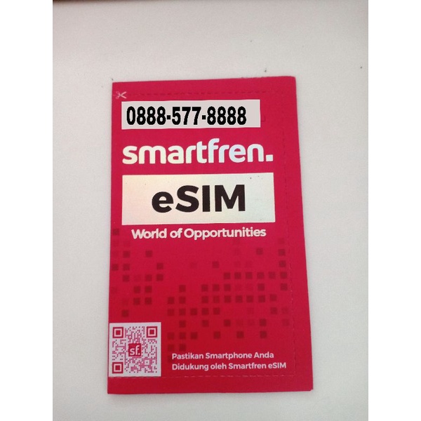 ESIM MURAH ESIM SMARTFREN FREE INTERNET SMARTFREN UNLIMITED FULL 24 Jam Masa aktif 1bulan