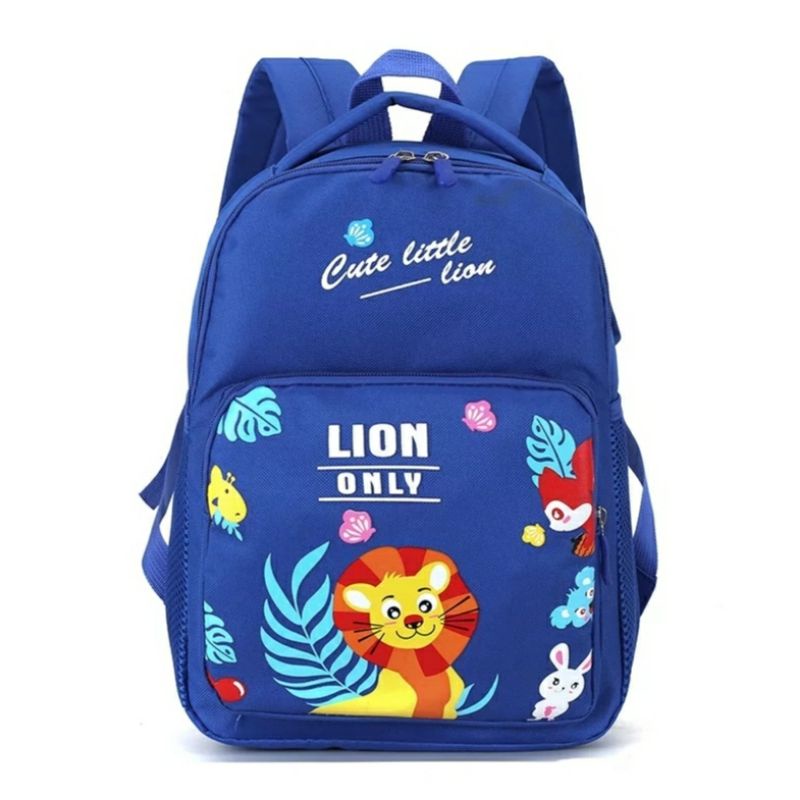 Rairaka.id / Only - Tas Anak Sekolah SD TK Karakter Lion King Tas Sekolah laki-laki