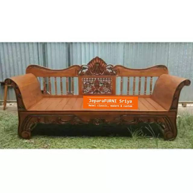 Bangku Bale bale jati Kursi Madura