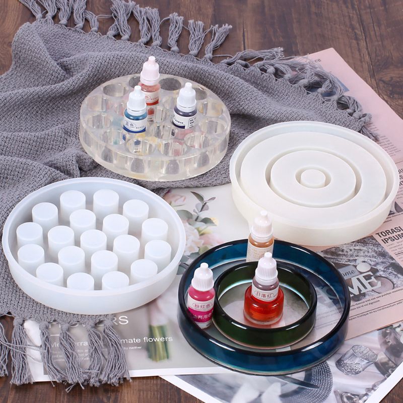 Jual Murah 1pc  Silicone Resin Molds Resin Casting Molds Lipstick Storage Box Jewelry Box dALNkyHEox9No