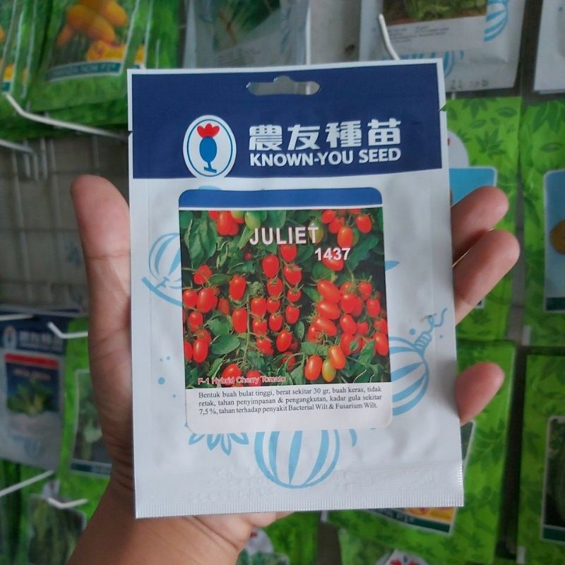 Benih Tomat Cherry Merah JULIET isi 1 gr