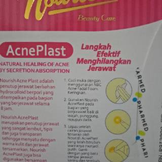 Jual Nourish Acne Plast Pimple Patch Plester Jerawat Indonesia Shopee Indonesia