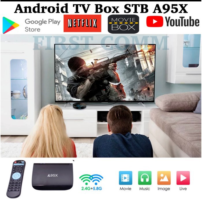 TV BOX Android A95X 4K Ultra HD Smart TV