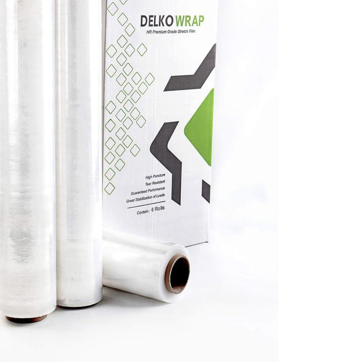 

◌ PLASTIK WRAPPING/STRETCH FILM Delkowrap 50cm x 200m ⅍