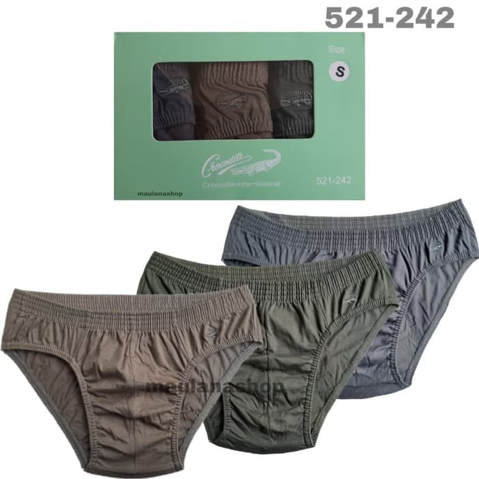 CELANA DALAM PRIA CROCODILE / CD PRIA / CD / CROCODILE / 521-242