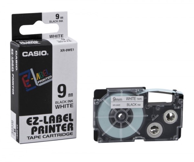 EZ label tape printer casio 9 mm XR 9