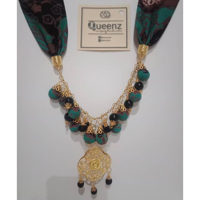 Kalung batik jambi, sovenir oleh-oleh khas jambi, batik etnik