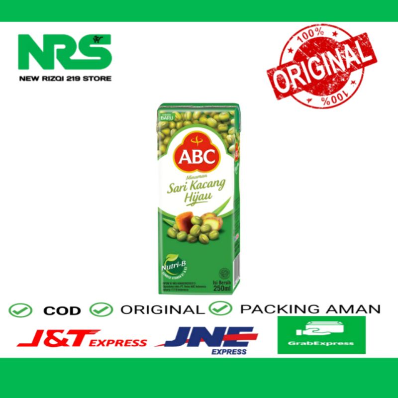 

ABC Minuman Sari Kacang Hijau 250ml