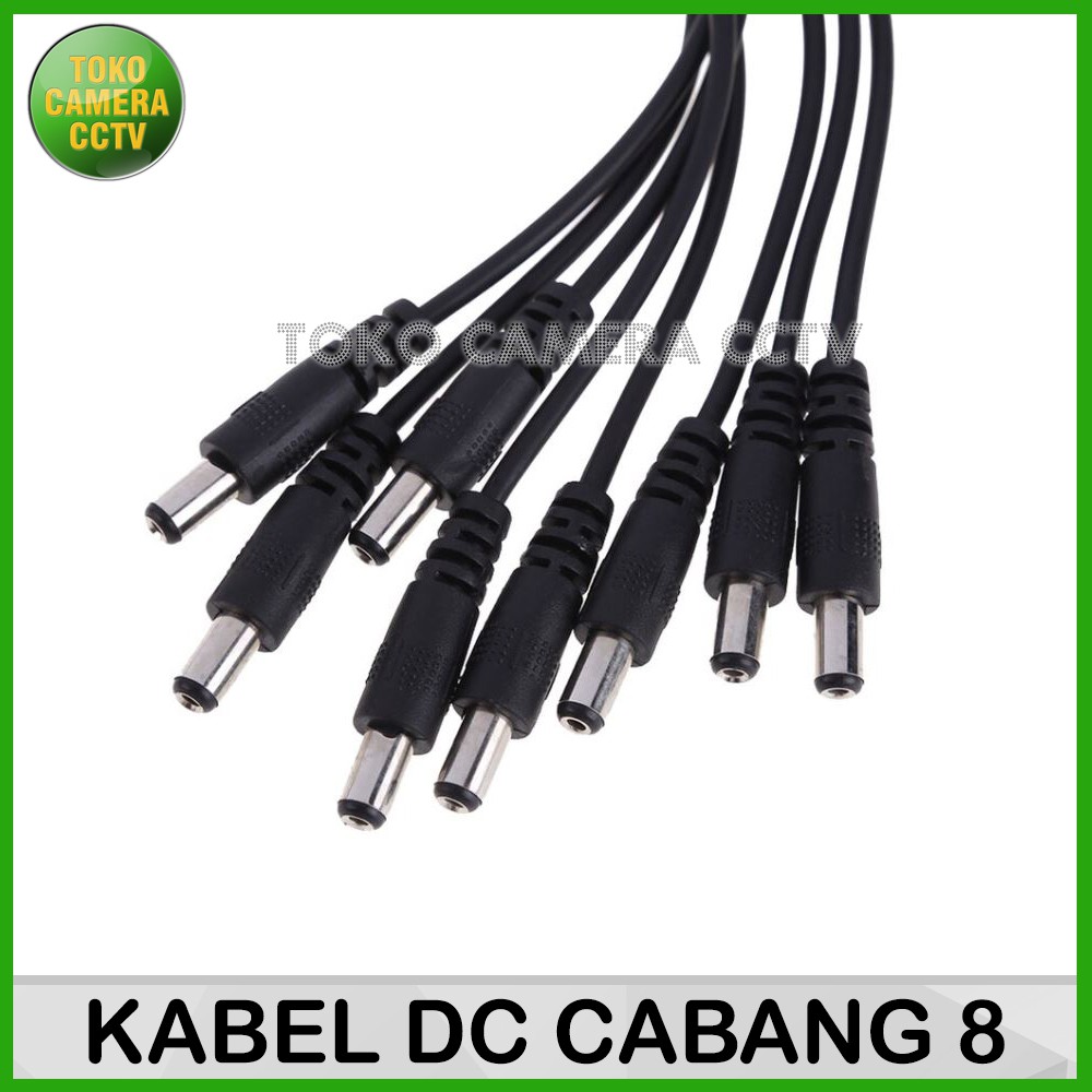 KABEL DC SPLITTER CABANG 8 JACK DC CABANG 8