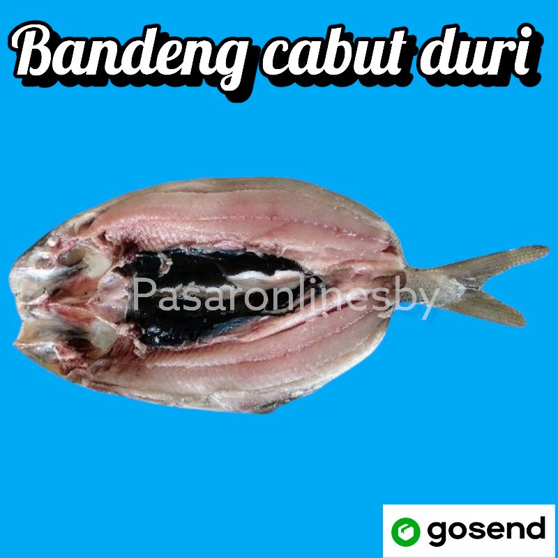 

PASAR GUBENG - Ikan Bandeng Cabut Duri tengah Segar uk 500gr - Per Pcs