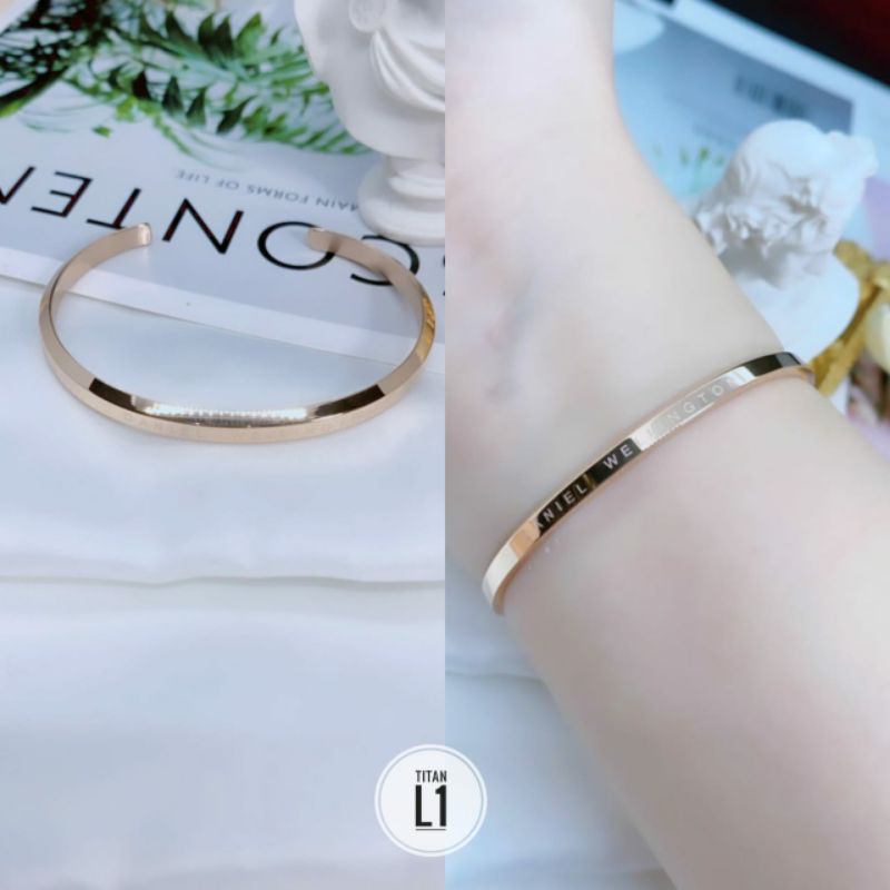 Gelang Tangan Titanium 2 Warna N25082104