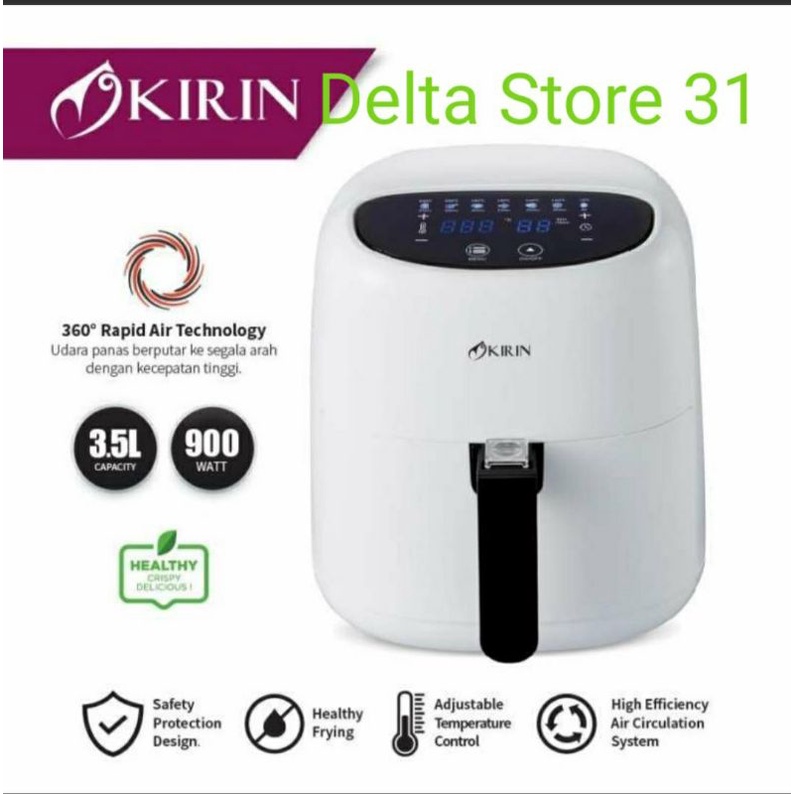 Kirin Air Fryer KAF-935 / Kirin Air Frayer KAF935D