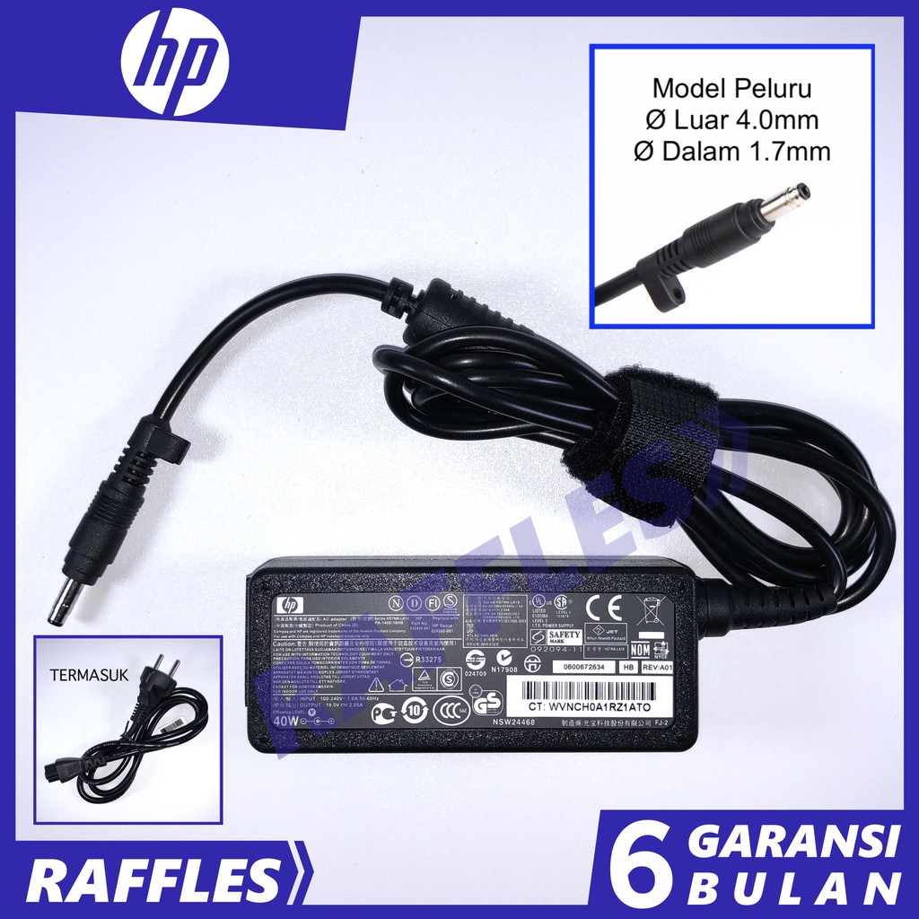 Adaptor Charger HP Mini 110-3500 110-3505  110-3530