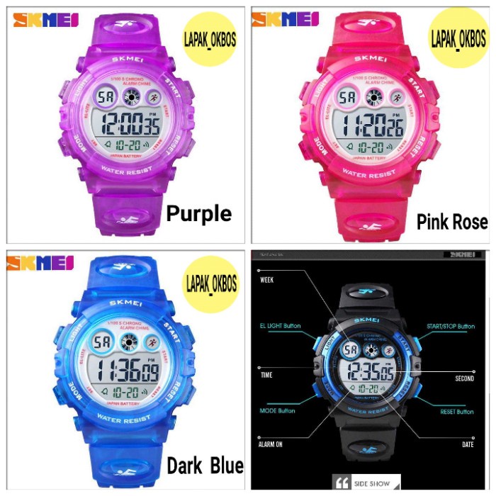 Jam tangan anak / wanita ORIGINAL Casio skmei baby G Shock Anti Air
