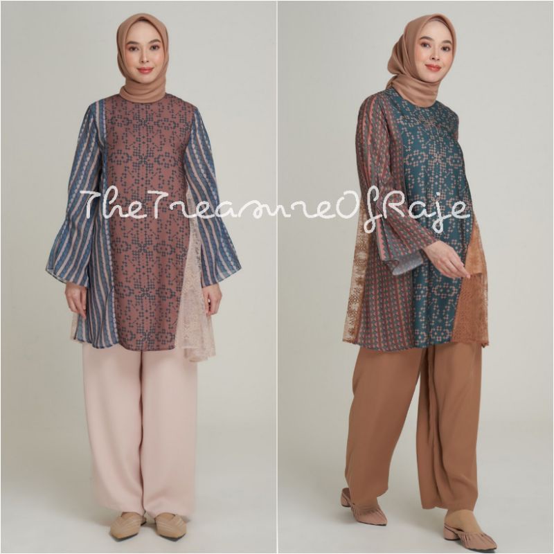 Silareh Tunic Riamiranda Raya 2022 Baju Lebaran Ria Miranda RM New Original