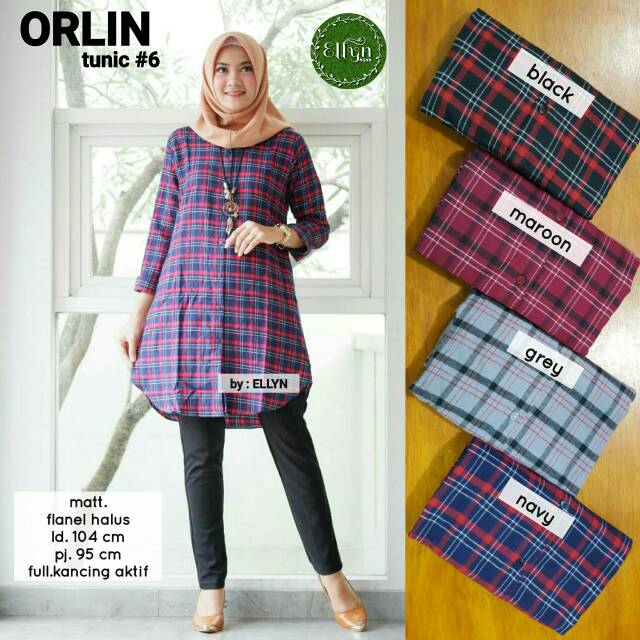 Orlin tunik/atasan tunik