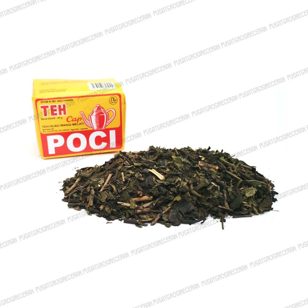 

Teh Wangi Cap POCI (Teh Tubruk Tradisional Dengan Bunga Melati) Traditional Tea With Jasmine Flower