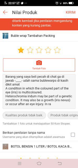 Botol Bensin 1 Liter  /  Botol Kaca Bening Bolles Botol Botol  Jamu / Bensin 1 Liter  1000 Ml Gosend