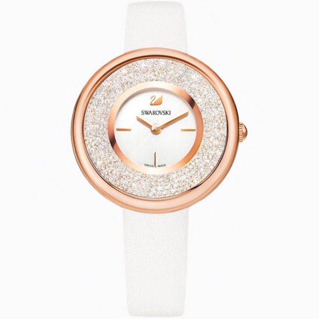 Jam tangan swarovski crystalline oval ORIGINAL 