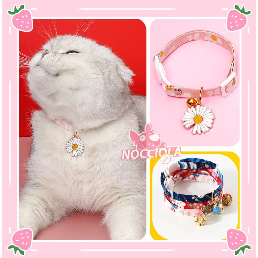 Kalung Kucing Kalung Anjing Kalung Kelinci Kalung Adjustable Lonceng Cat Collar Dog Collar