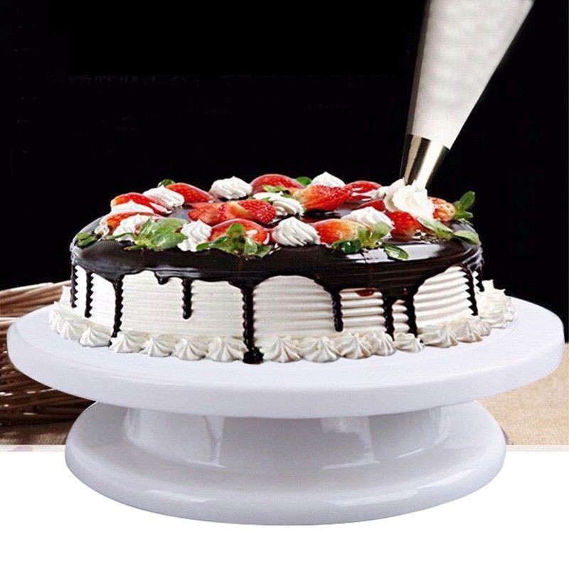 Cake turntable/ meja putar dekorasi kue 28cm MH462