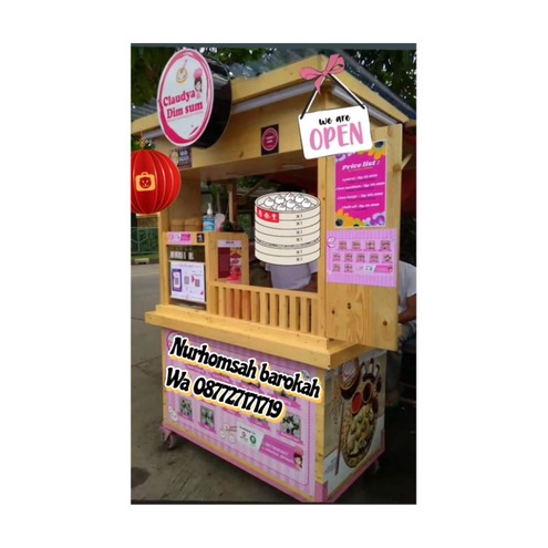 gerobak murah/gerobak minimalis/gerobak jatibelanda /gerobak kayu