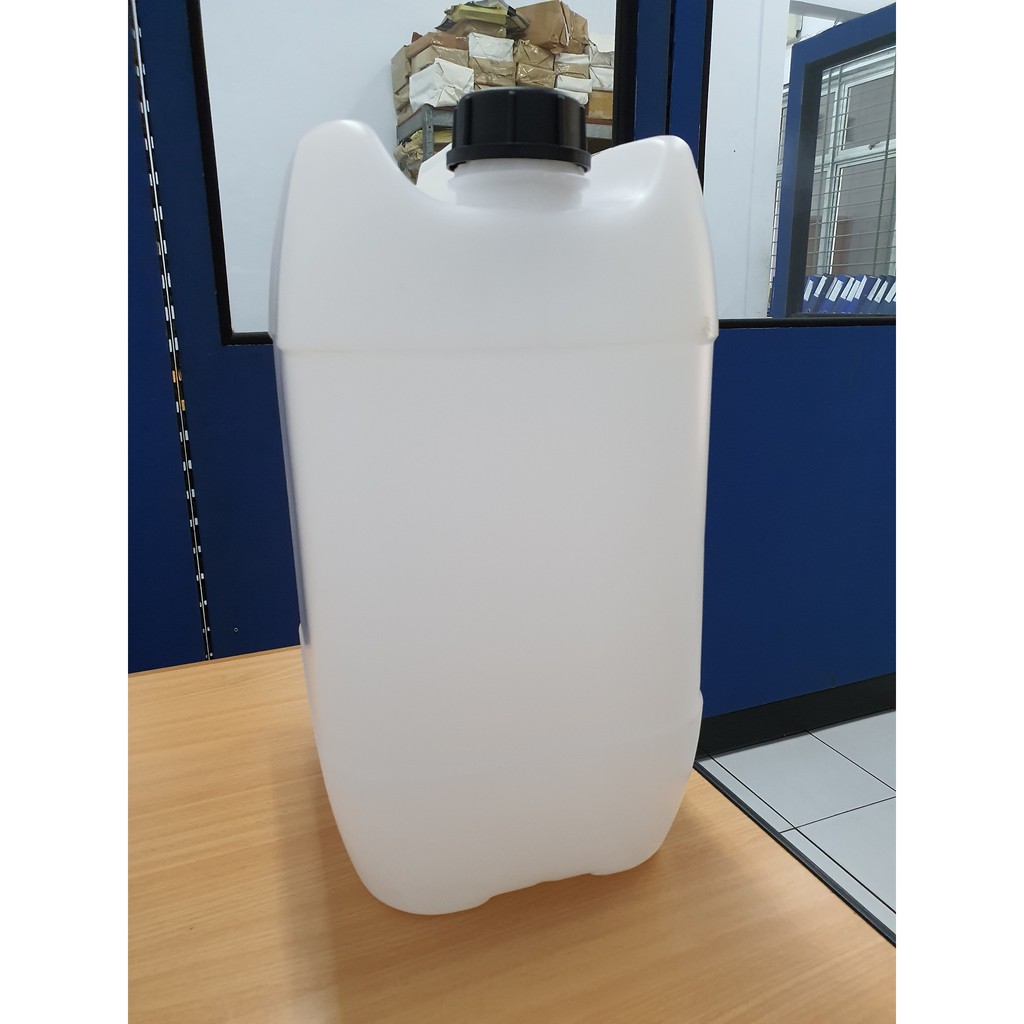Jerigen 20 Liter HDPE Baru Bening Berkualitas BARU