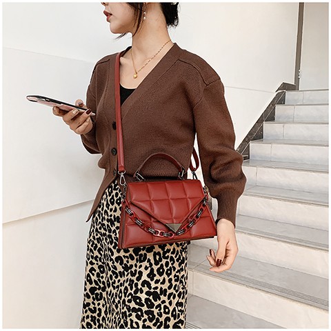 TAS IMPORT FASHION SELEMPANG 3676 PREMIUM RANTAI-3