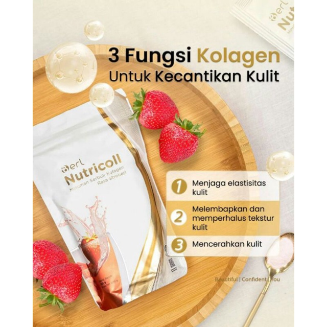 

Minuman kolagen B Erl Nutricoll HALAL BPOM