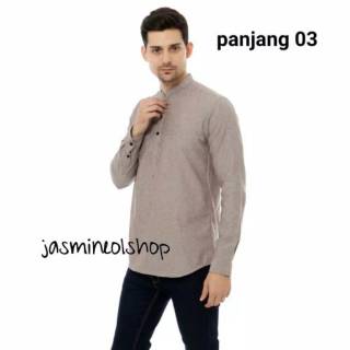  BAJU  MUSLIM PRIA  LENGAN PANJANG BAHAN PREMIUM Shopee  