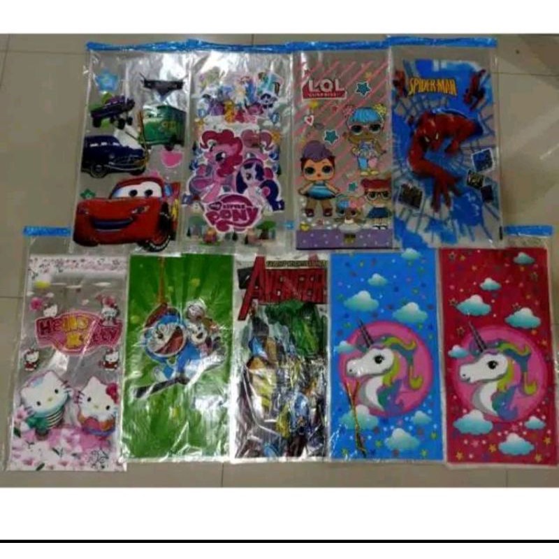 

TERLARISSS !!! PLASTIK SNACK ULANG TAHUN/OPP ULANG TAHUN UK kecil